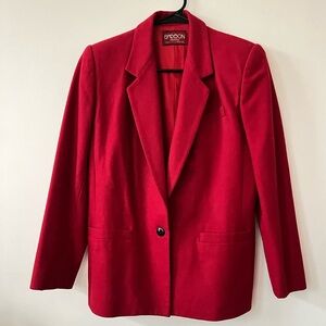 SASSON Made in Paris Wool Vintage Blazer